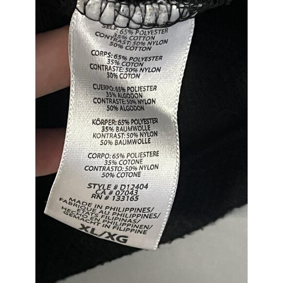 Anthropologie Eri + Ali Sweater Womens XL Black Lace Balloon Sleeve Knit - Picture 8 of 13